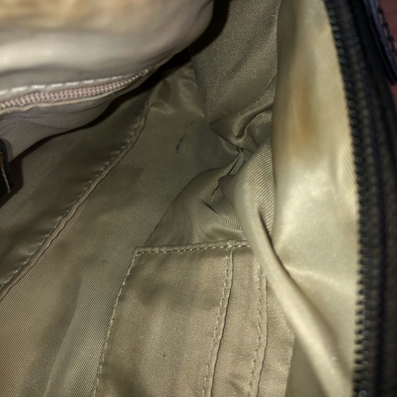 Veg Y2K Mob Wife Baguette Bag Black Crock Snake Vegan Leather Gold Keychain - Picture 13 of 14